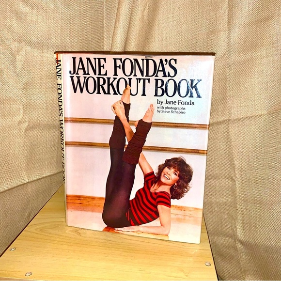 Jane Fonda's Workout Book Vintage Hardcover - Picture 1 of 8